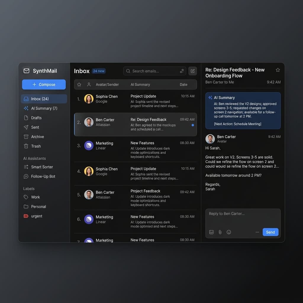 Aethra inbox