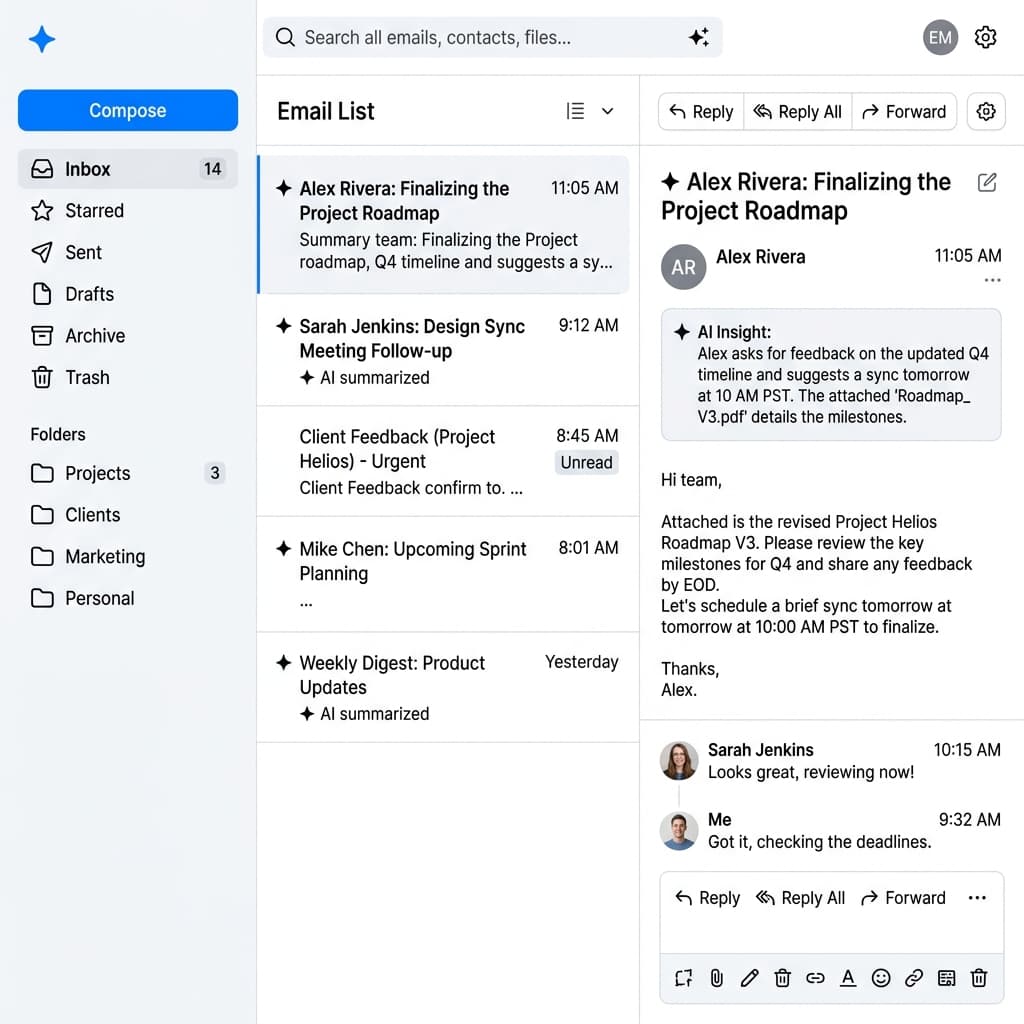 Aethra inbox